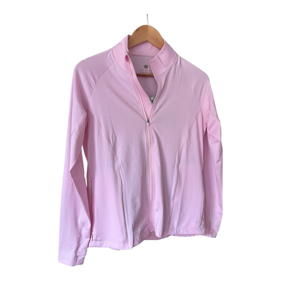 Solbari Summer Essential Jacket UPF 50+ Active Collection Cool Pink Size S - Picture 2 of 12